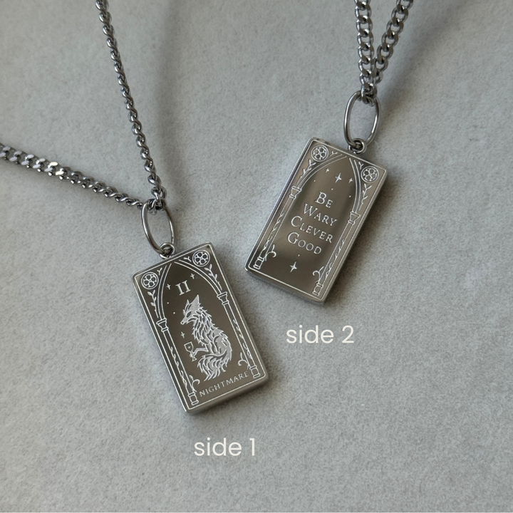 Nightmare Tarot Necklace