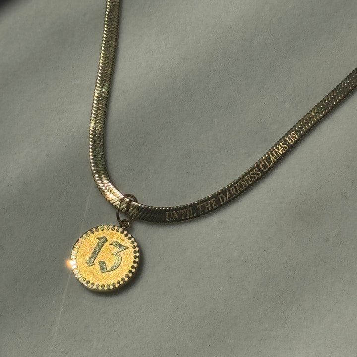 Unlucky Thirteen Coin Charm (HALLOWEEN SPECIAL)