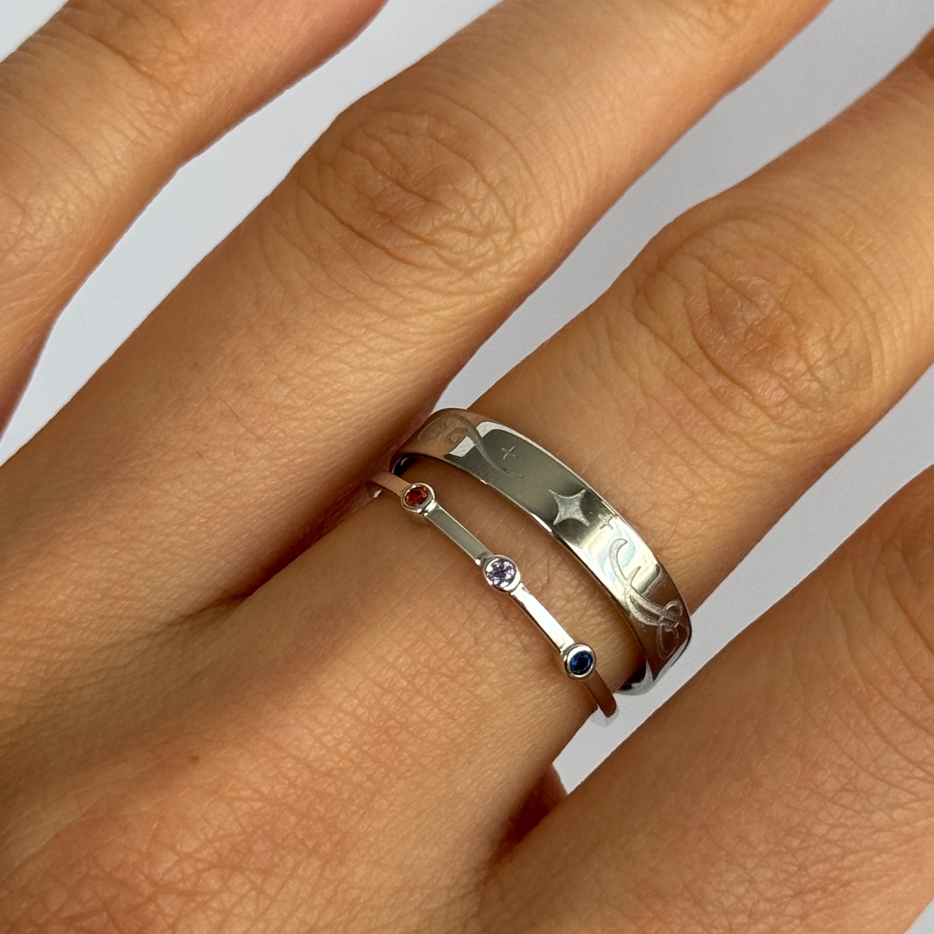 Illyrian Siphon Stacking Ring