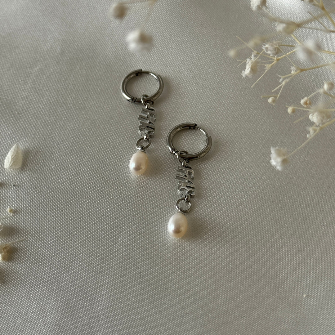 Fae Pearl Drop Earrings