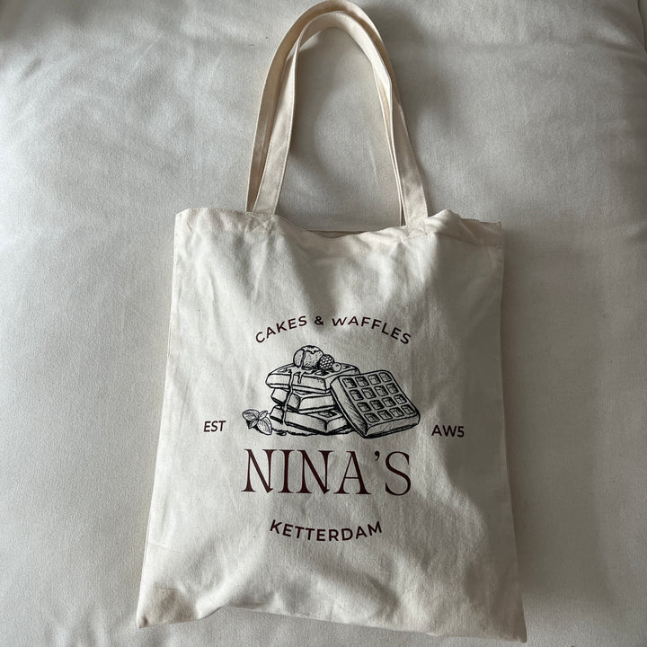 Nina's Waffles Tote Bag