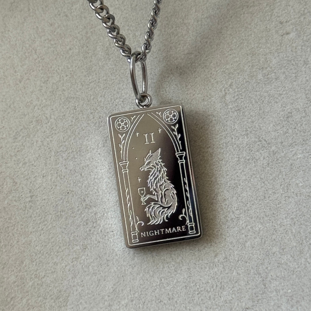 Nightmare Tarot Necklace