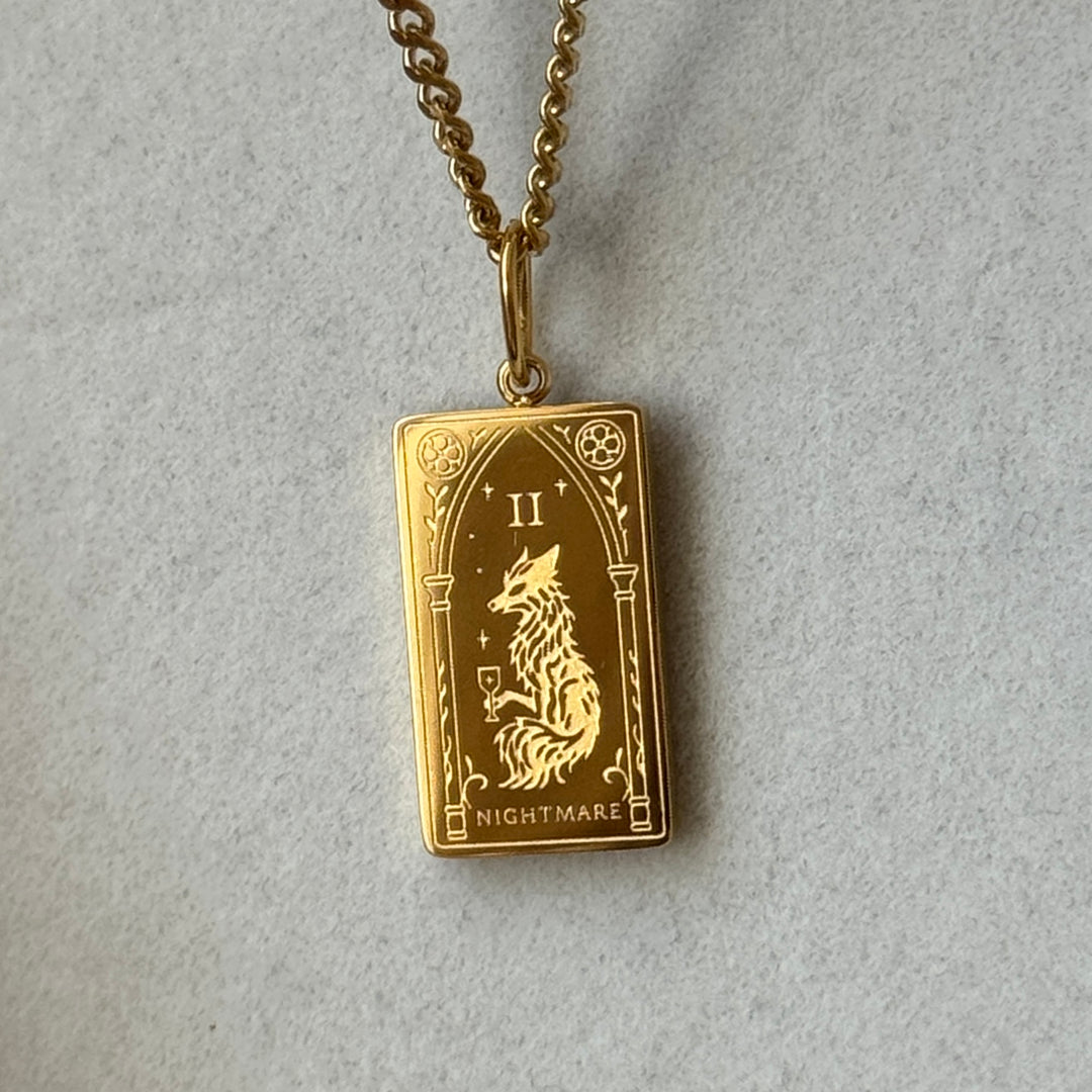 Nightmare Tarot Necklace