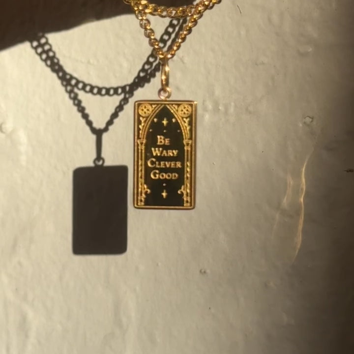 Nightmare Tarot Necklace