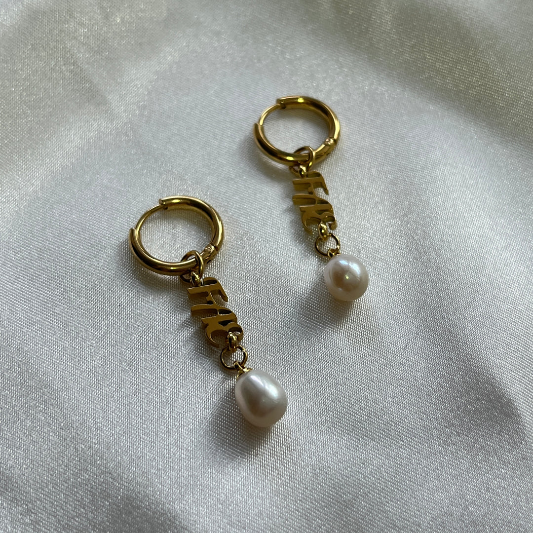 Fae Pearl Drop Earrings